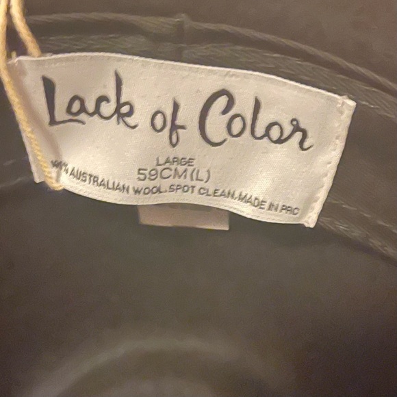 Lack of Color Unisex Black Fedora in style Grove. Various sizes available - Picture 8 of 16